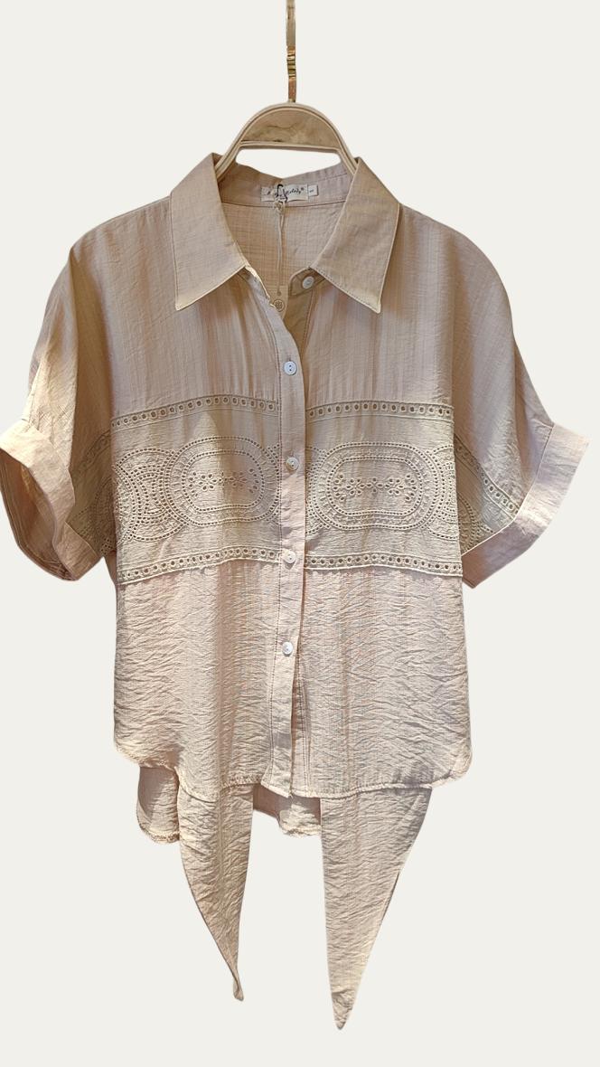 Chemise brodé