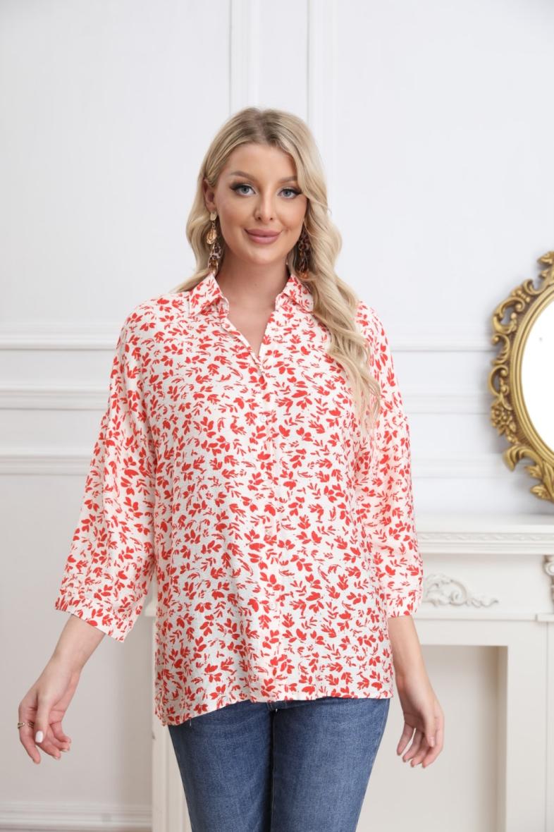 Chemise imprimé Grande taille