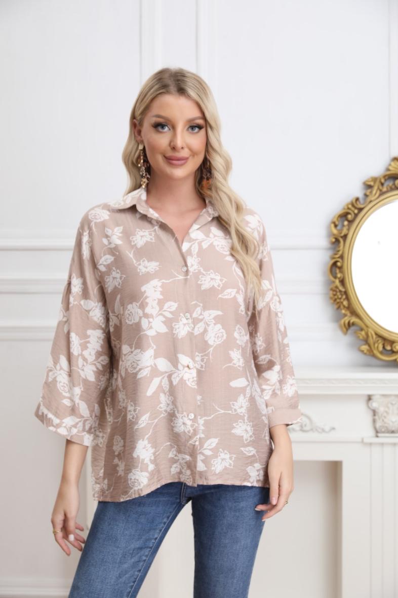 Chemise imprimé Grande taille