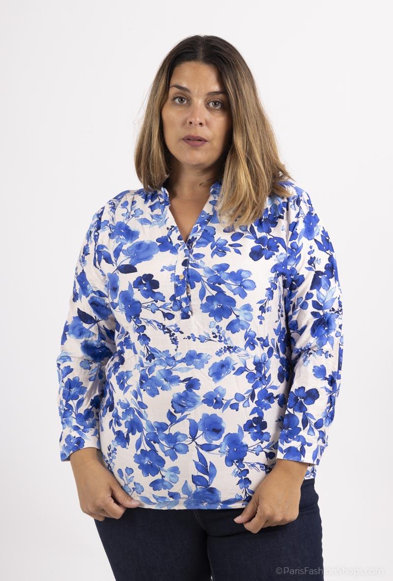Chemise imprimé Grande taille
