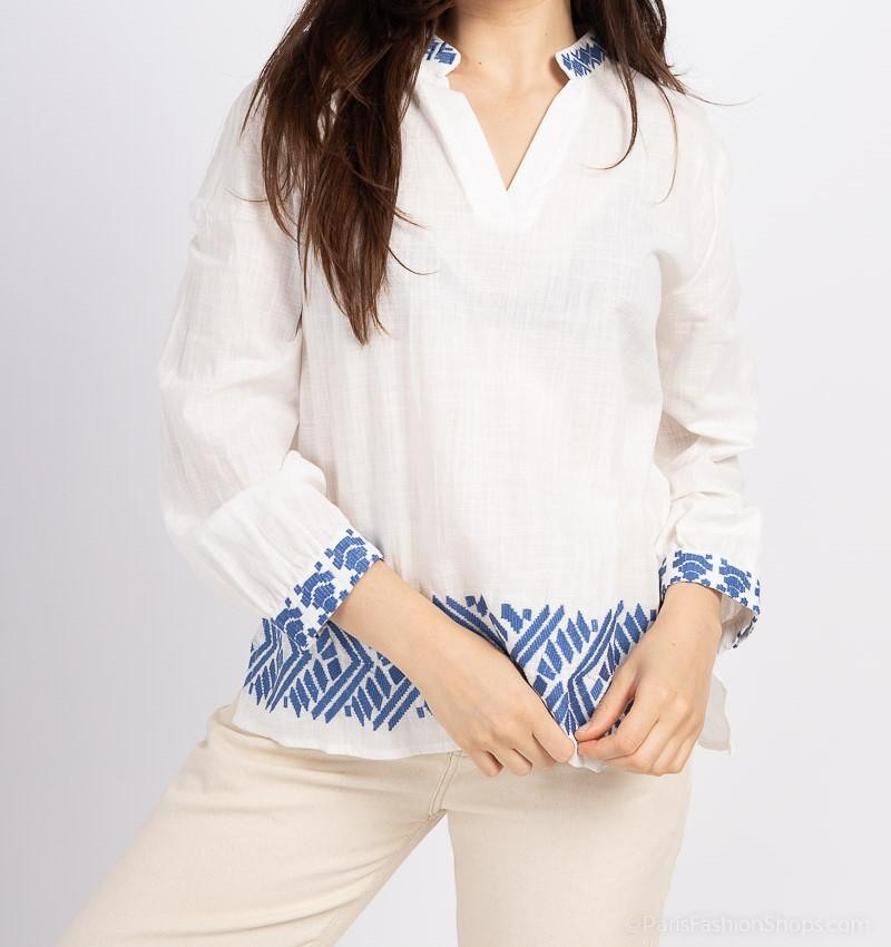 Chemise brodé