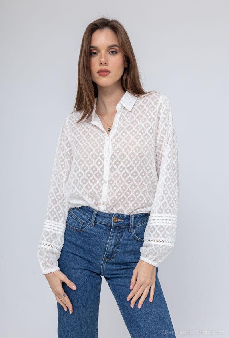 Chemise brodé