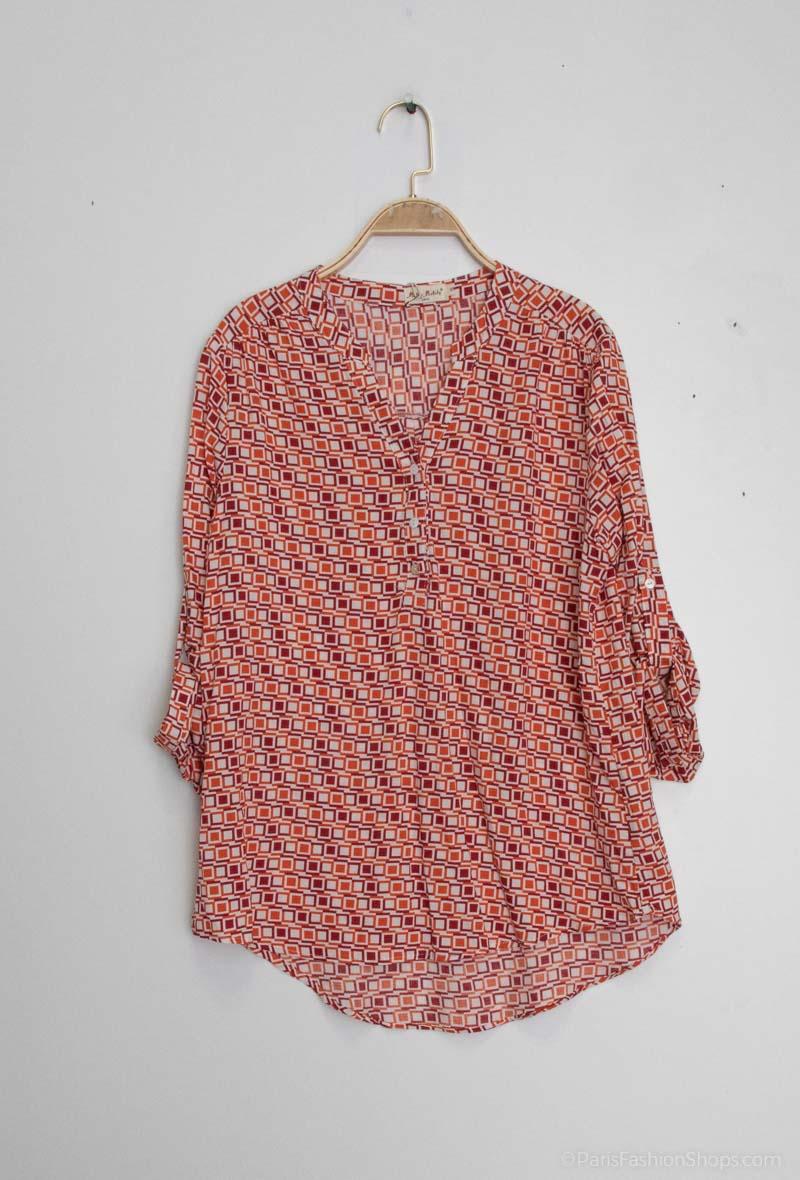 Chemise imprimé