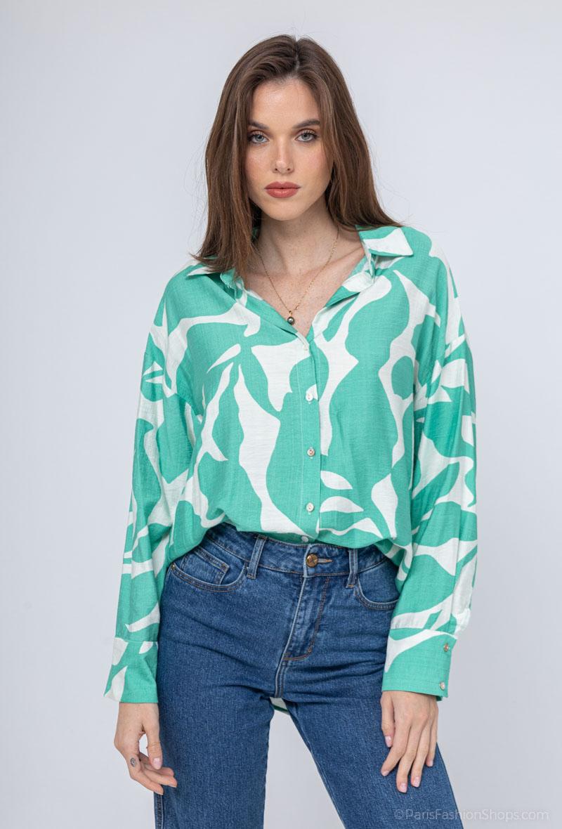 Chemise imprimé
