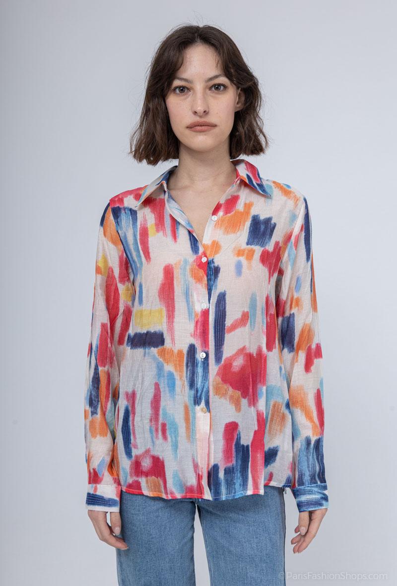 Chemise imprimé
