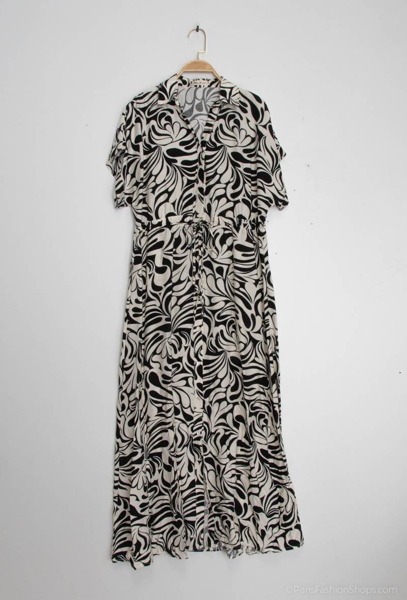 Robe chemise imprimé