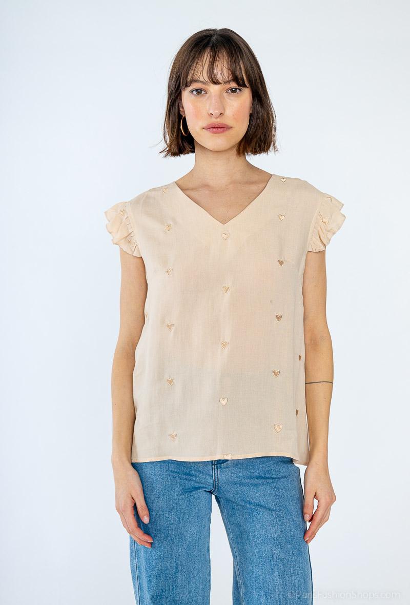 T-shirt brodé