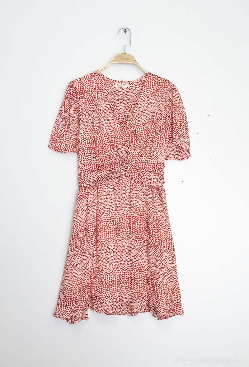 Robe imprimé cœur