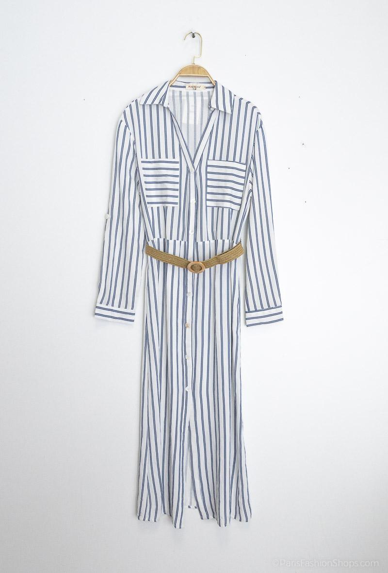 Chemise robe imprimé