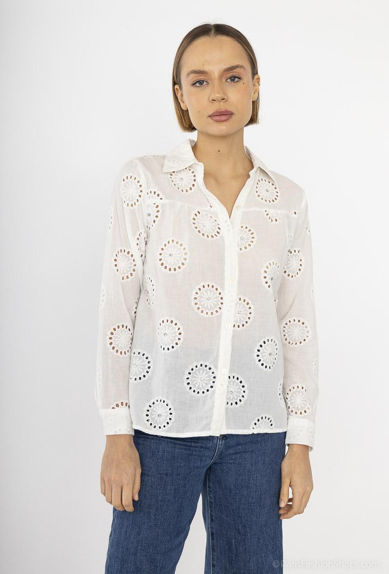Chemise brodé