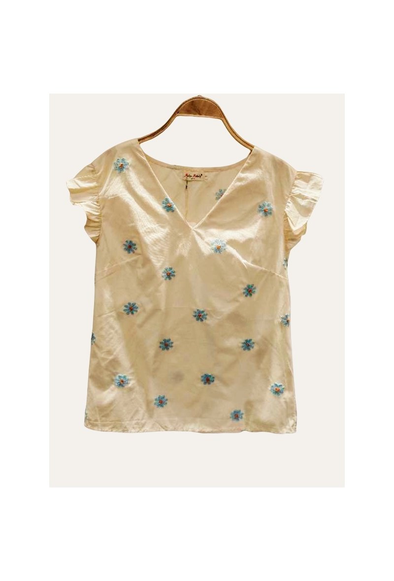 T-shirt broderie