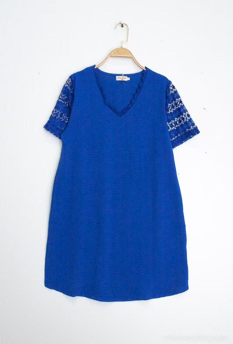Robe brodé Grande taille