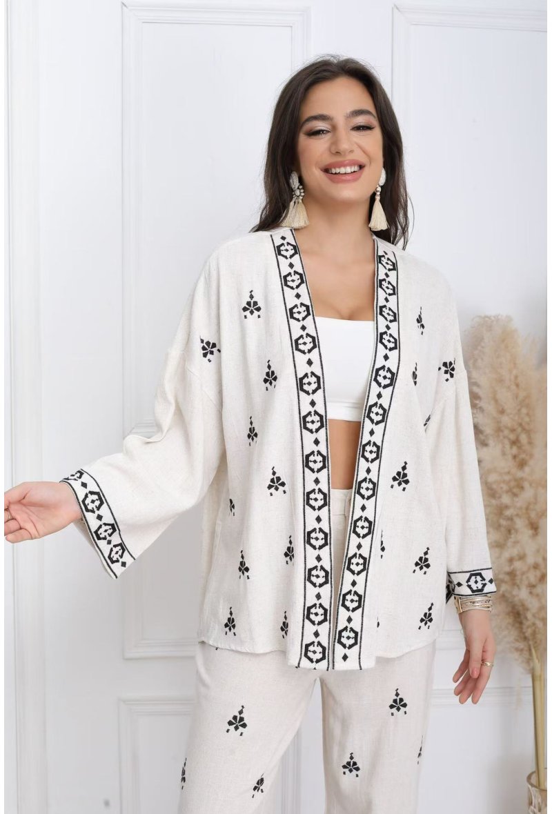 Gilet brodé
