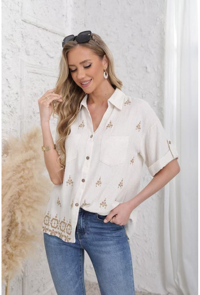 Chemise brodé
