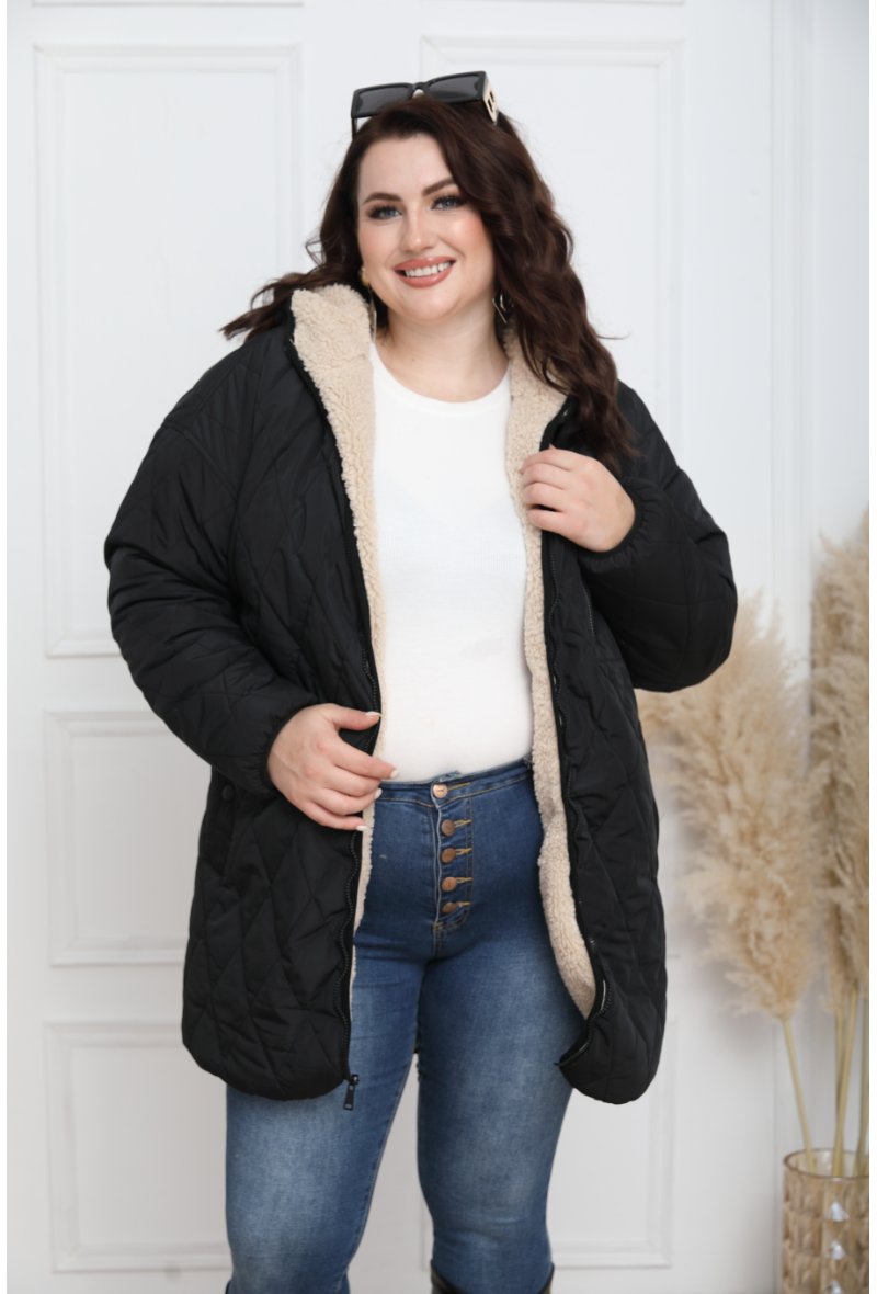 Doudoune fourré Grande taille