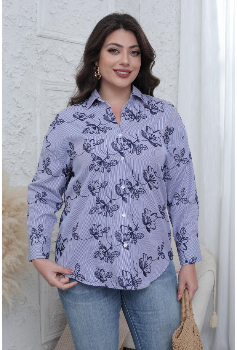 Chemise broderie Grande taille