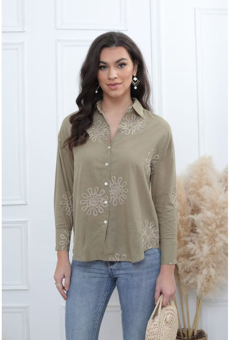 Chemise broderie
