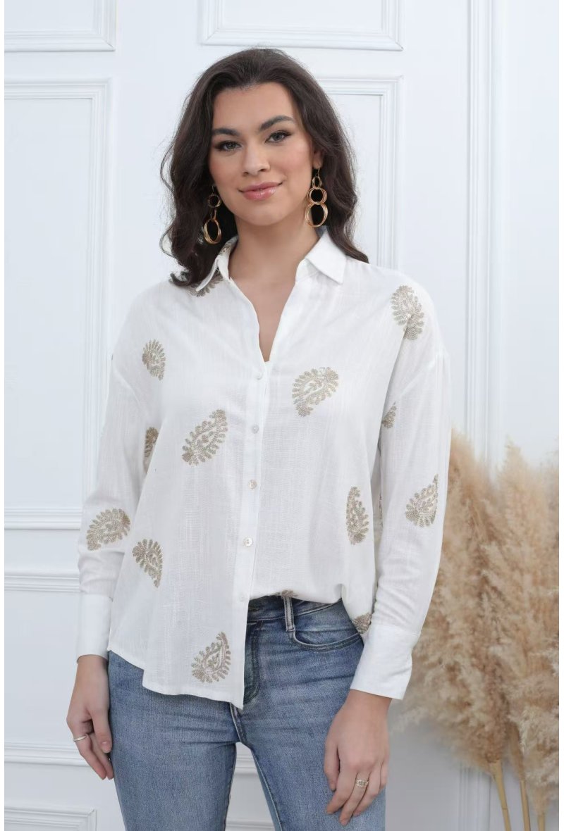 Chemise broderie