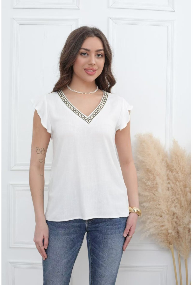 Haut broderie