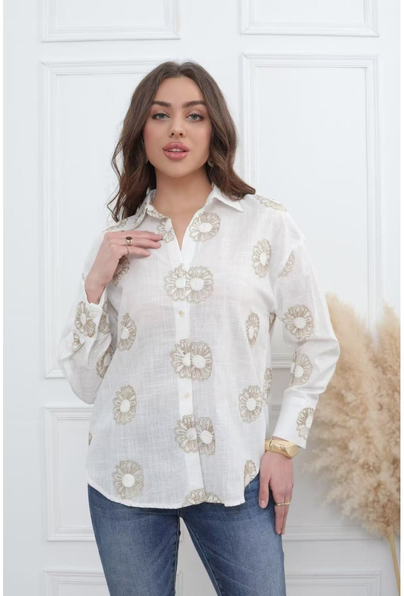 Chemise broderie