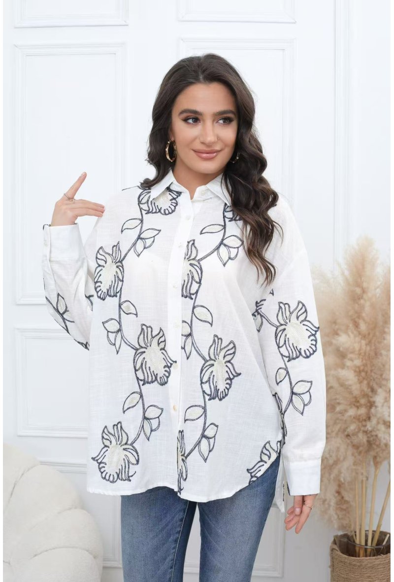 Chemise brodé