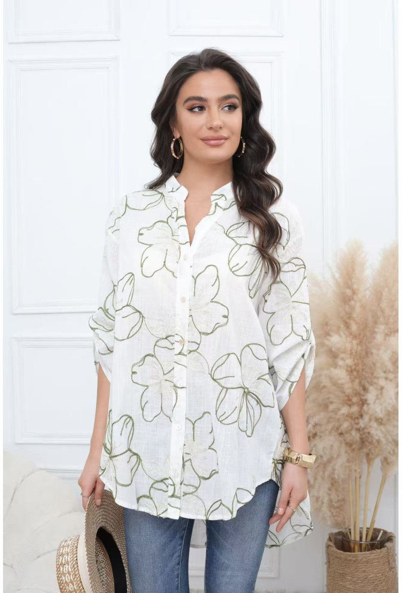 Chemise brodé
