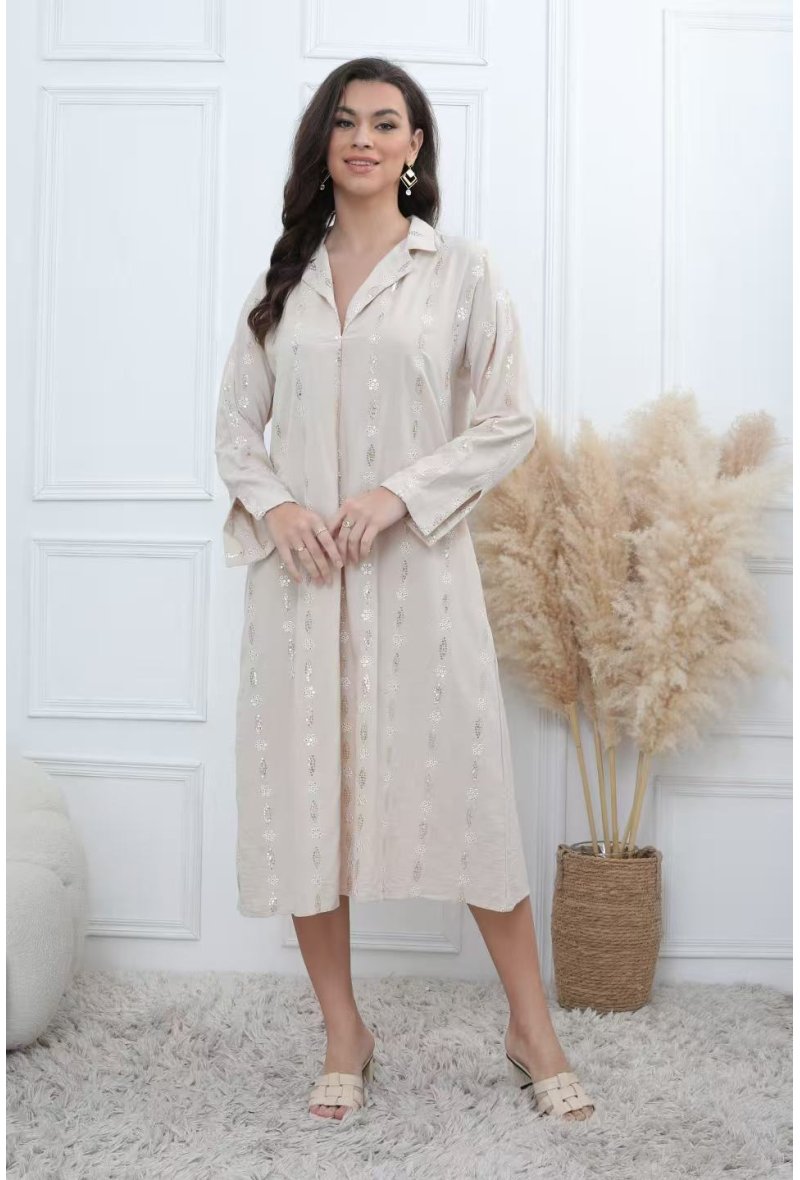 Robe brodé