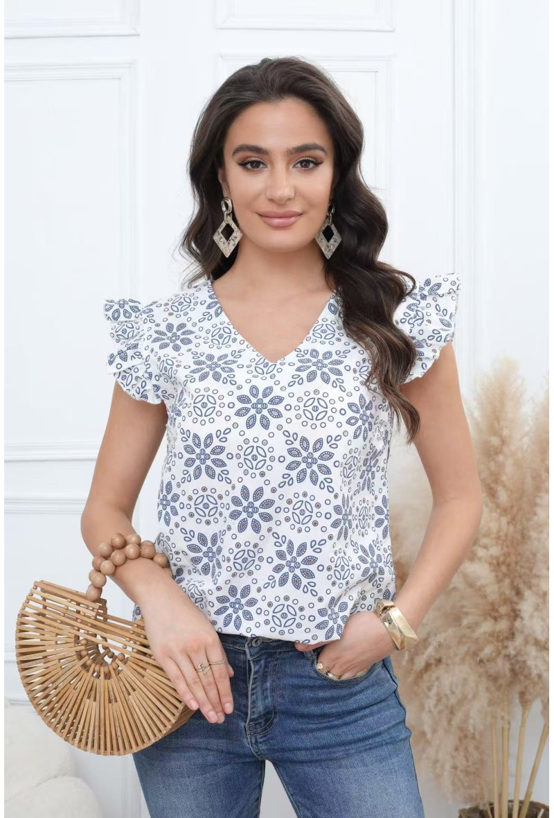 T-shirt en broderie